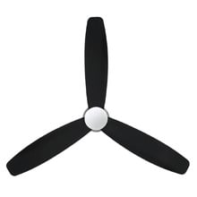 Seacliff 112cm DC Low Profile Ceiling Fan with LED Light